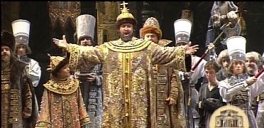 Taras Shtonda as Boris Godunov, 
Bolshoy Theatre Moscow 2007