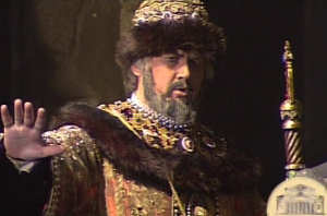 Taras Shtonda as Boris Godunov, 
Bolshoy Theatre Moscow 2007