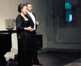 Prague Opera: Vladimir Grishko, Rodolfo with the New York Metropolitan Opera, and Eva Dpoltov, soprano, Stone Bell Opera Gala 1998. Prague Opera tickets online!